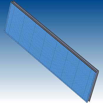 Architectural environmental noise barrier panel - dB Noise Reduction Architectural environmental noise barrier panel - dB Noise Reduction